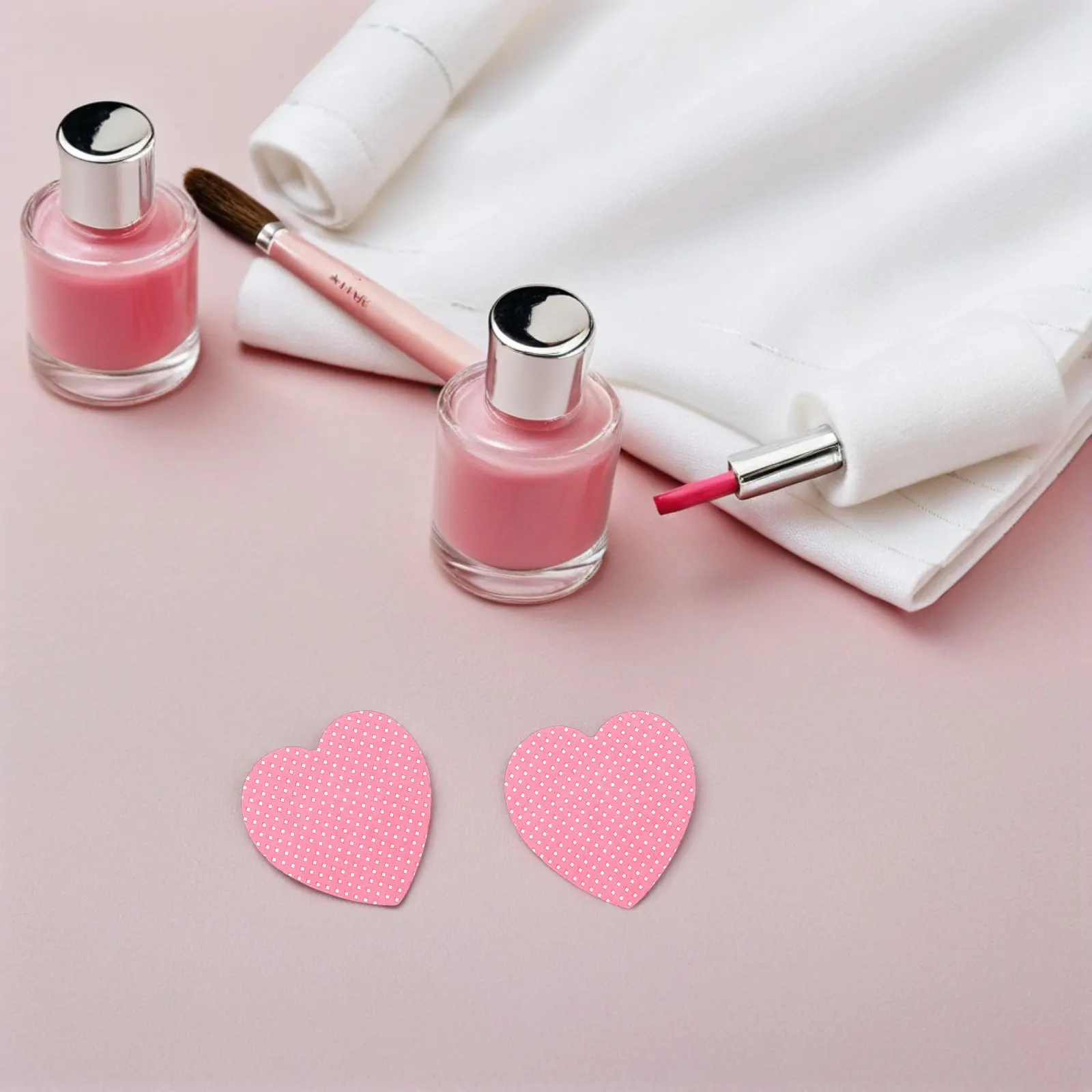 Heart Shaped Lint-Free Nail Wi - Nail Art Gel reseña y precio
