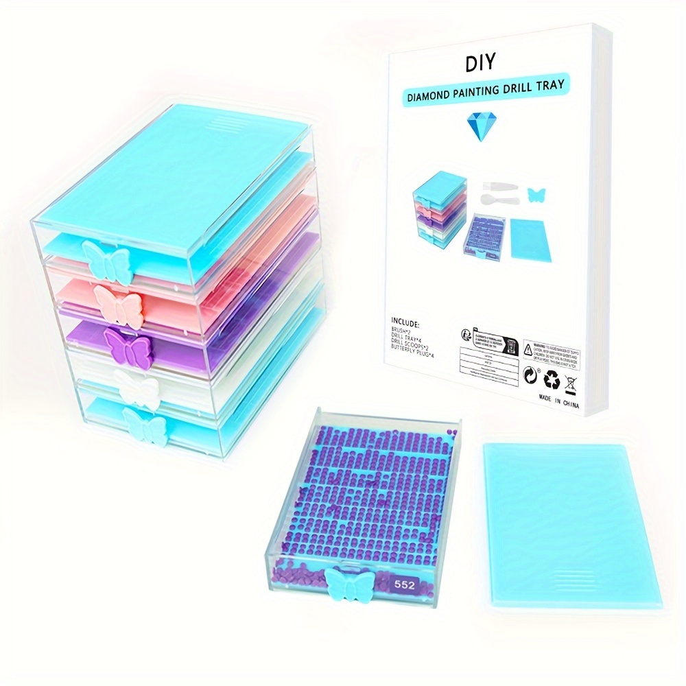4pcs/Box Diamond Painting Tool - Nail Art Painting reseña y precio