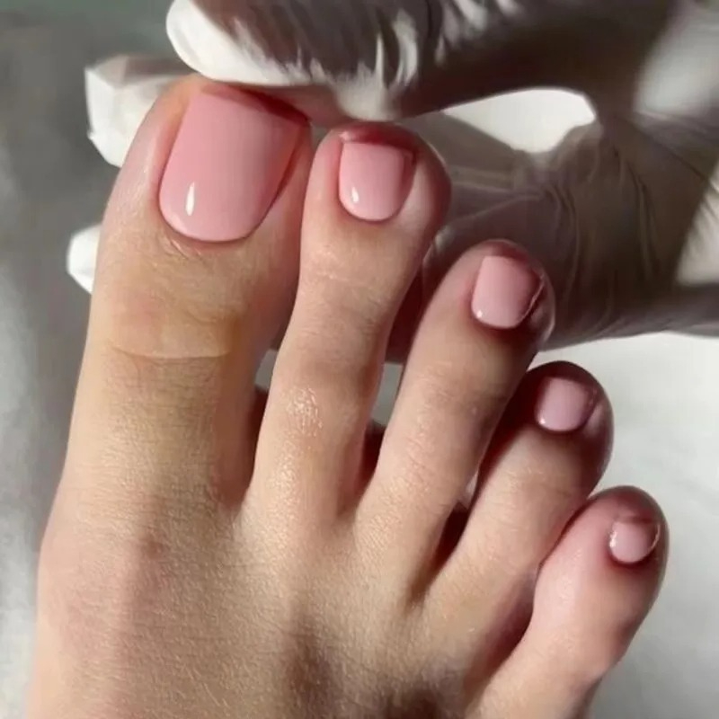 Simple Wine Red Solid Color Fa - Nail Art Pink Cat Eye reseña y precio