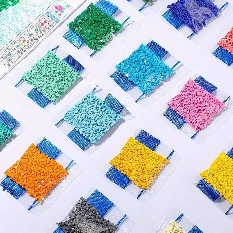 30 vivid colored diamond paint - Nail Art Painting reseña y precio