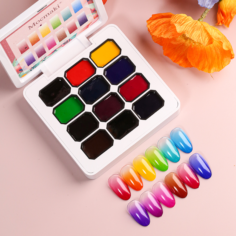 Mocmaki New Satin Pat Pat Gel  - Nail Art Painting reseña y precio