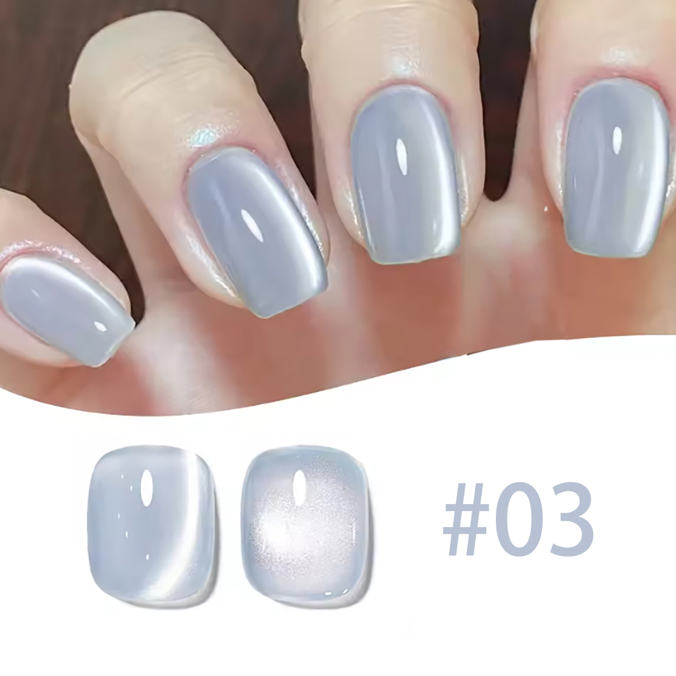 ZH 12ML Popular 2026 New Clear - Nail Art Pink Cat Eye reseña y precio