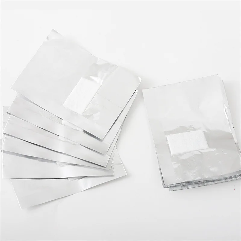 100Pcs Bag Aluminium Foil Nail - Nail Art Gel reseña y precio