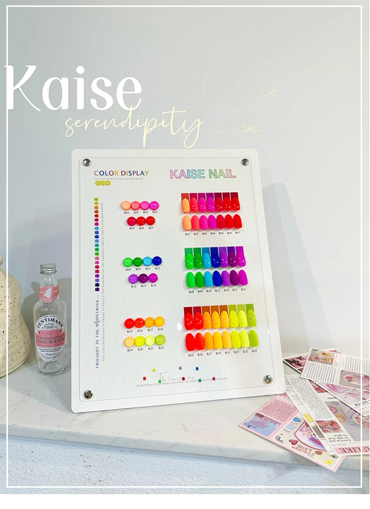 KAISE 22 colors Multicolor Nai - Nail Art Gel reseña y precio