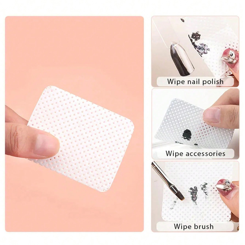 Lint Free Wipes Cleaning Tool  - Nail Art Gel reseña y precio