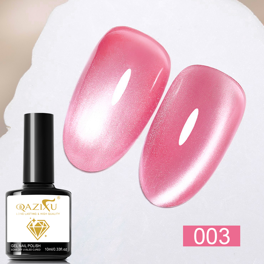 Pink Cat Eye Gel Nail Polish S - Nail Art Valentines Day reseña y precio