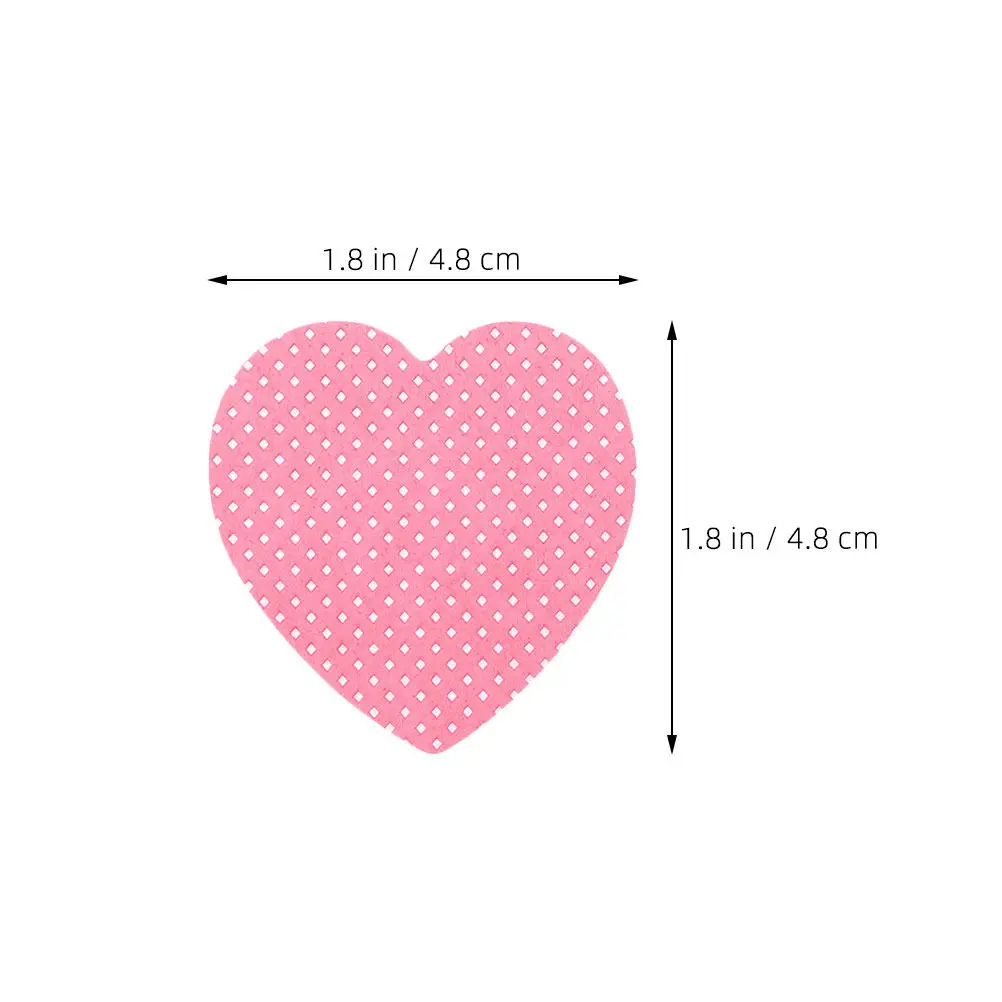 Heart Shaped Lint-Free Nail Wi - Nail Art Gel reseña y precio