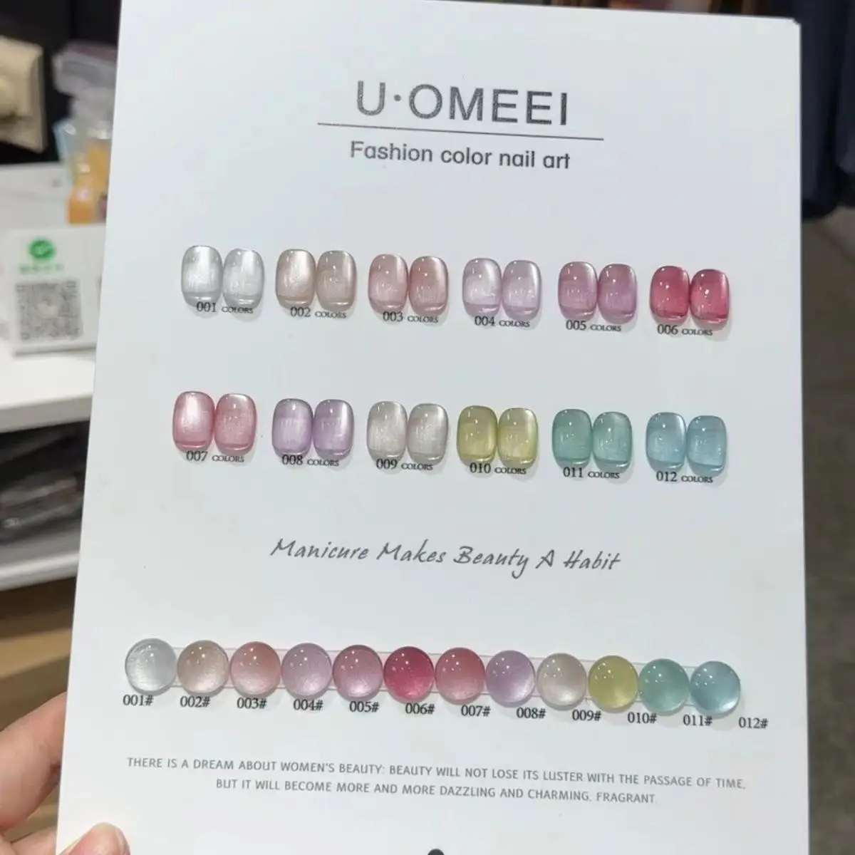 U·OMEEI 12 Colors 6 Colors Mis - Nail Art Gel reseña y precio