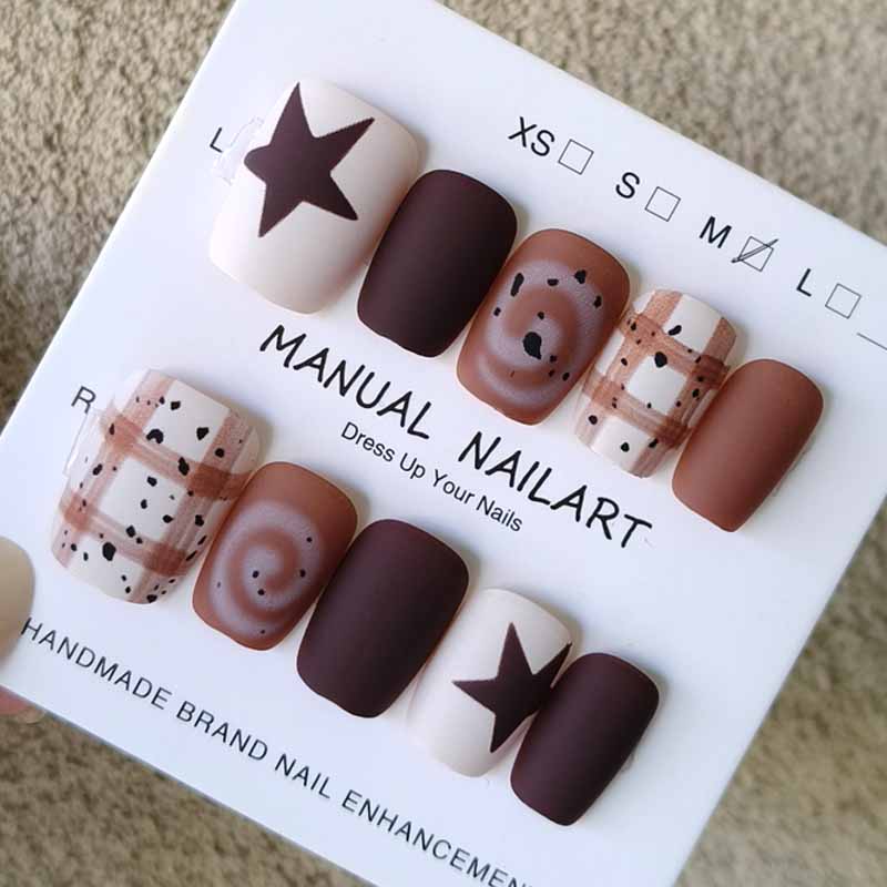 10Pcs Autumn and Winter Nail A - Nail Art Painting reseña y precio