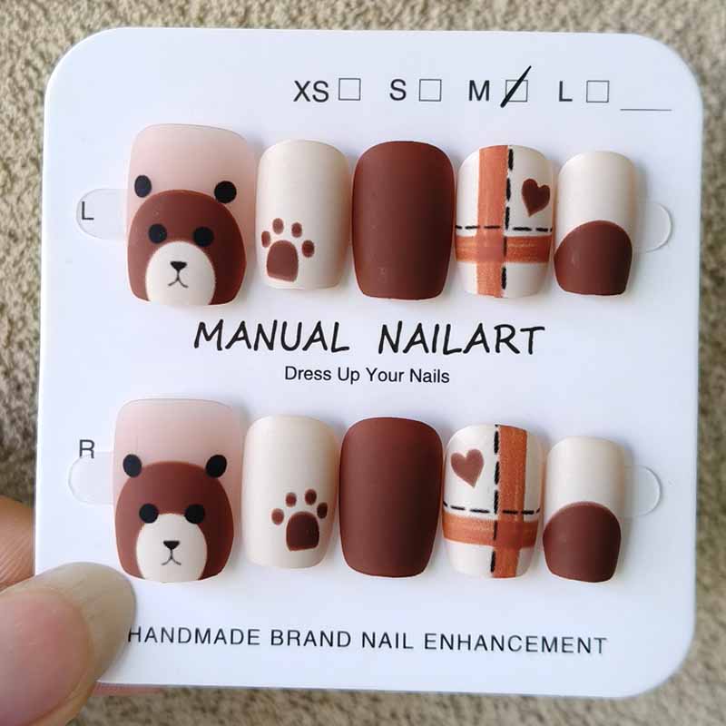 10Pcs Autumn and Winter Nail A - Nail Art Painting reseña y precio
