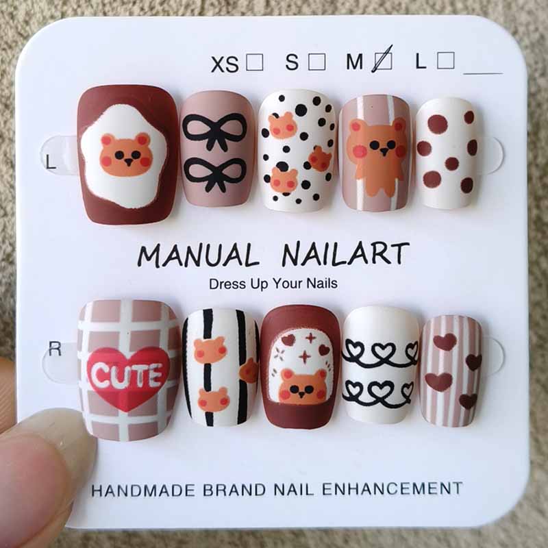 10Pcs Autumn and Winter Nail A - Nail Art Painting reseña y precio