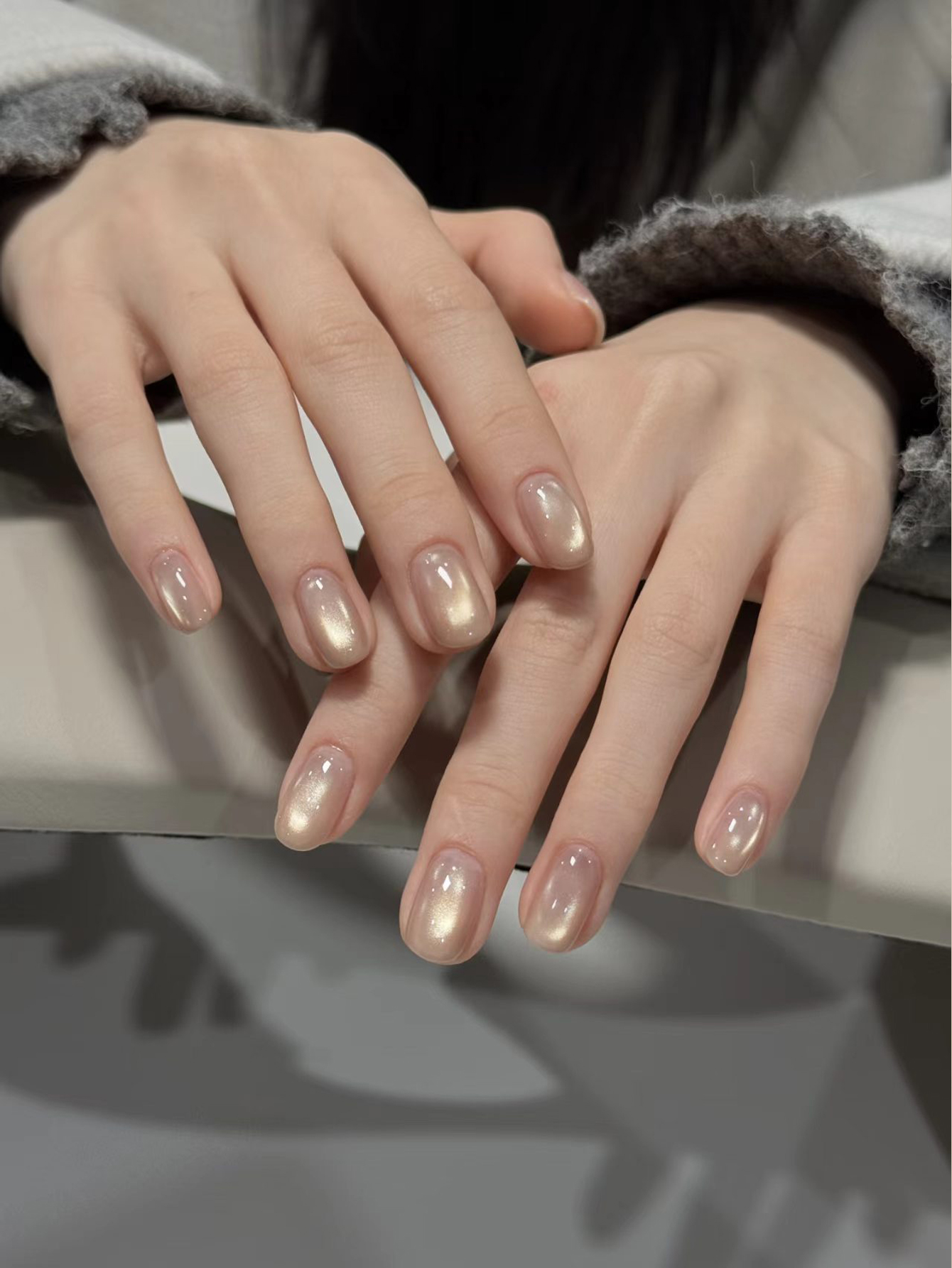 1-6pcs 12ml Icy Pink Cat Eye G - Nail Art Pink Cat Eye reseña y precio