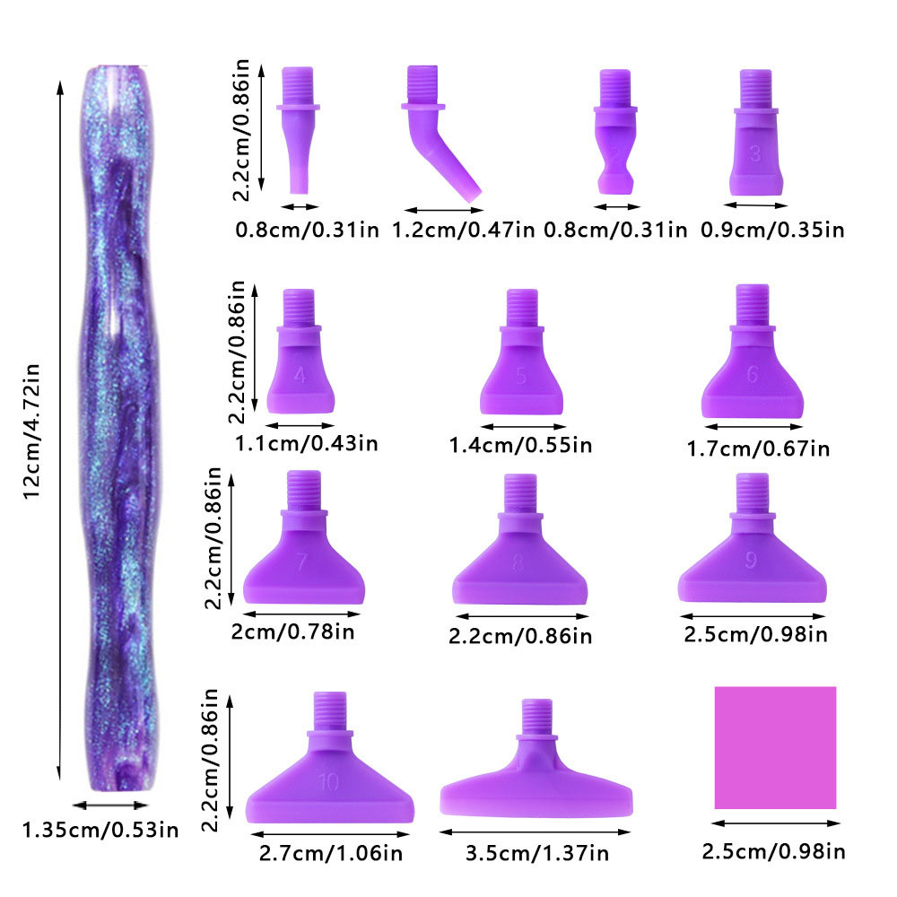 Resin Rhinestone Picker Pen, D - Nail Art Painting reseña y precio