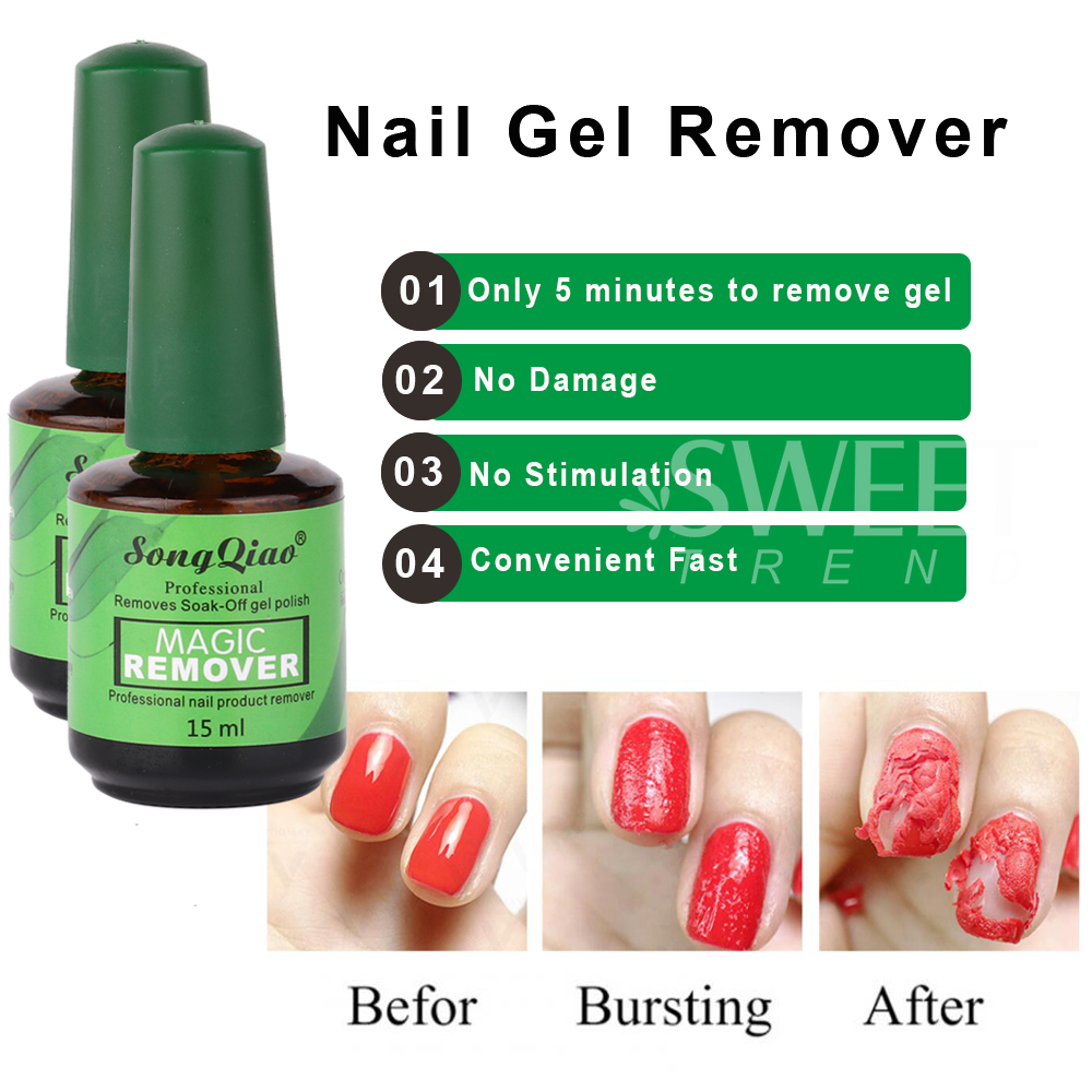 1/2/3pcs 15ml Nail Remover Bur - Nail Art Gel reseña y precio