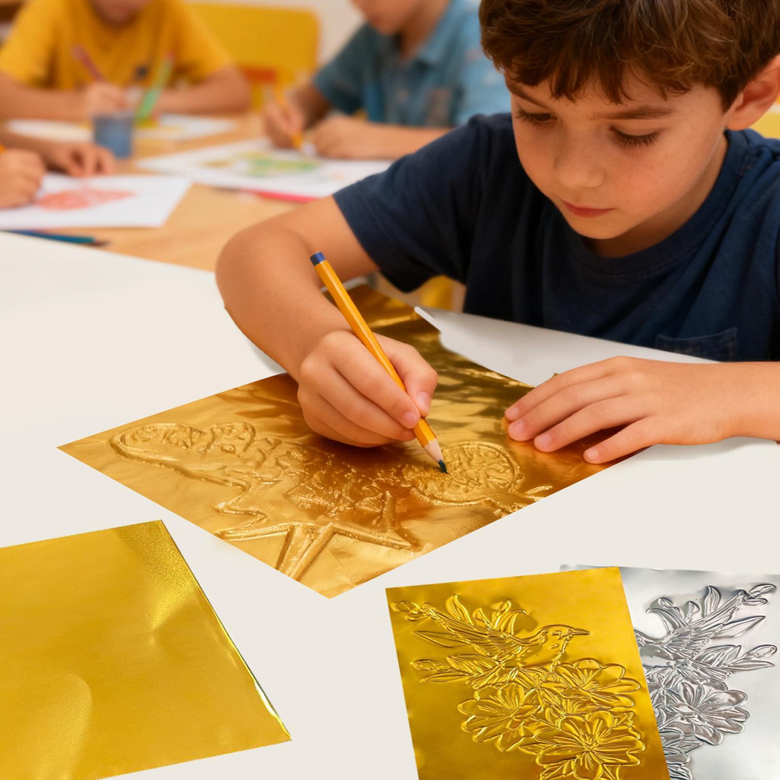 Foil Paper For Crafts 100 Piec - Nail Art Painting reseña y precio