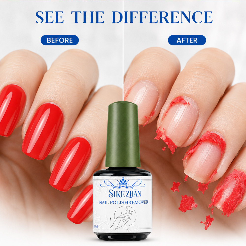 SIKEZHAN Fast Magic Gel Remove - Nail Art Gel reseña y precio