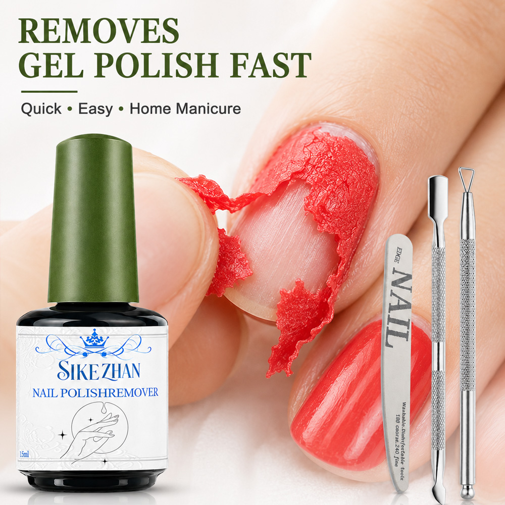 SIKEZHAN Fast Magic Gel Remove - Nail Art Gel reseña y precio