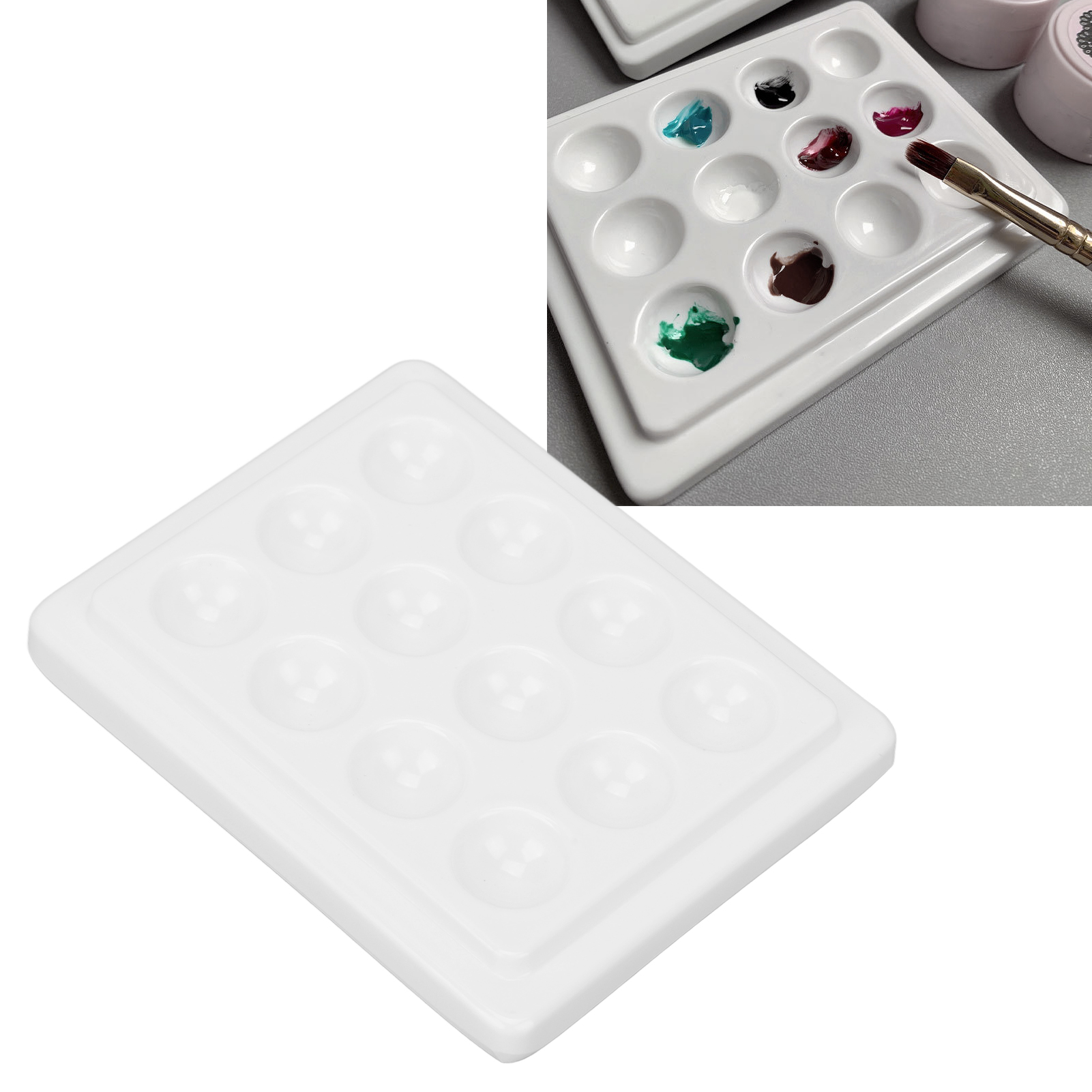 Porcelain Artist Palette 12 We - Nail Art Painting reseña y precio